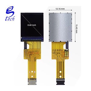 0.78-inch OLED Liquid Crystal Screen SH1107 Small Screen 128x80 Display Bare Screen SPI/IIC Interface - Product Image 3