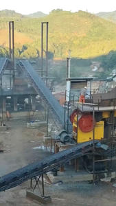 Ligne de concassage de roche basalte pour la production d'agrégats de ballast ferroviaire et de construction routière - Product Image 5
