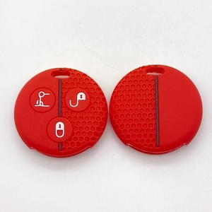 Étui de protection de clé de voiture en silicone durable personnalisé du fabricant, plusieurs couleurs, étui de porte-clés de voiture personnalisé pour <span class=keywords><strong>Mercedes</strong></span> Benz - Product Image 2