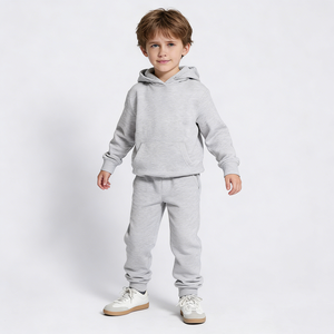 Ensembles de vêtements pour enfants Hongbo, vente en gros, sweats à capuche décontractés pour enfants, costumes de créateurs, sweats à capuche pour adolescents, garçons et filles de <span class=keywords><strong>12</strong></span> ans - Product Image 3
