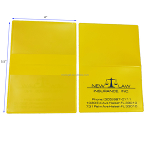 Essentials unisex-adulto impermeable transparente pasaporte cubierta plástico pasaporte Protector vinilo ID tarjeta Protector caso titular viaje - Product Image 1