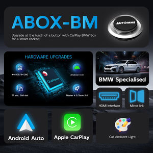 Logotipo personalizado para BMW Universal Car Ai Box Adaptador inalámbrico Carplay Plug and Play Android Media Wireless Car Play <span class=keywords><strong>Netflix</strong></span> - Product Image 4