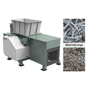 Chất thải Jumbo dệt túi đơn trục Shredder công nghiệp rơm phế liệu nhựa phim Pallet PVC Pet băm nhỏ Máy - Product Image 1