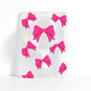 Funda magnética mayorista para teléfono con tarjetero trasero, soporte personalizado de PC rígido acrílico transparente esmerilado para <span class=keywords><strong>iPhone</strong></span> 17 18 16 15 - Product Image 1