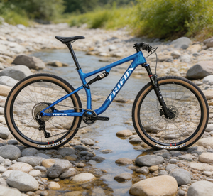 Vélo de montagne à suspension intégrale en fibre de carbone avec roues 29 pouces et freins à disque hydrauliques 12 vitesses pour Off Road II PRO Ultim - Product Image 1