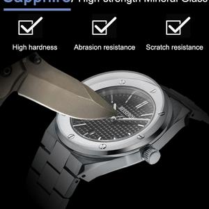 Invic <b>Men's</b> <b>Quartz</b> <b>Watch</b> with Steel Band Hot Sale Casual Fashion Clown Dial 43mm Diameter Stainless Steel Band - Product Image 6