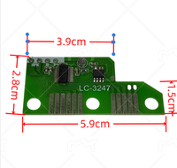 DINA LC-2811 Produk PCB & PCBA Elektronik Bahasa Inggris dengan Basis Serat Kaca dan Ketebalan Tembaga 0.02mm