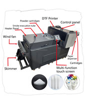 Impresora DTF automática nueva Original de fábrica, máquina de impresión dimensional A3 con agitador y secador para camisetas, 1 año de garantía