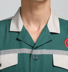 ZX OEM chaqueta <span class=keywords><strong>de</strong></span> trabajo tiendas <span class=keywords><strong>de</strong></span> conveniencia supermercados gasolineras personal primavera otoño desgaste personalizado equipo Logo etiqueta - Product Image 4