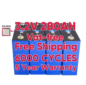 EE. UU./PL/RU stock Original Clase A 3,2 V Lifepo4 celda de batería 3,2 V 202ah 200ah 230ah 280ah 300ah 310ah baterías de iones de litio