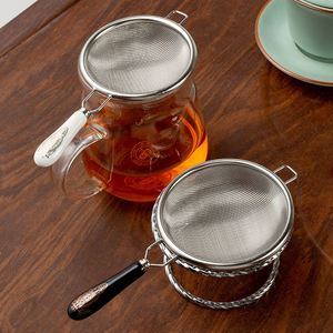 ที่กรองชาสแตนเลสอเนกประสงค์ ขายดี ที่กรองชา ที่กรองกาแฟ อุปกรณ์ครัวโลหะ - Product Image 4