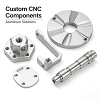 Service d'usinage CNC de pièces multiples en aluminium billette, kit de quincaillerie et pièces mécaniques en aluminium personnalisées OEM