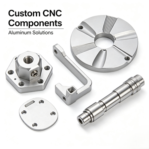 Service d'usinage CNC de pièces multiples en aluminium billette, kit de quincaillerie et pièces mécaniques en aluminium personnalisées OEM - Product Image 1
