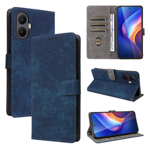 เคสหนัง PU ป้องกันกล้อง พร้อมช่องใส่บัตรป้องกัน RFID สำหรับ TCL <span class=keywords><strong>K70</strong></span> 5G - Product Image 1