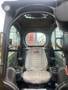 Venta caliente CAT246D usado Mini cargador de rueda de dirección deslizante cargadores de pista multifuncionales CAT246D 2-3 toneladas en Shanghai - Product Image 6