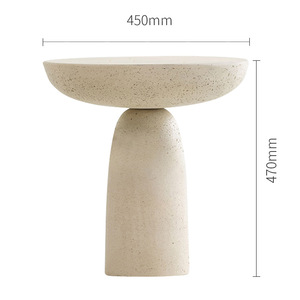 Outdoor <strong>Side</strong> Corner <strong>Table</strong> Concrete GFRC Coffee <strong>Table</strong> Manufacturer Nordic Style Round Centre Handmade Concrete Coffee <strong>Table</strong> - Product Image 1