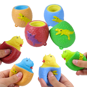 Juguetes para Niños 2024, Juguete Antiestrés de TPR con Forma de Animalitos, Patito, Conejito, Pollito, Lindos Juguetes para Apretar para Niños - Product Image 4