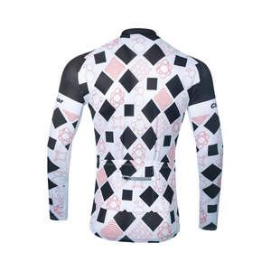 Maillot de Ciclismo Transpirable de Manga Larga para Primavera y Otoño para Bicicleta de Montaña con Diseño Personalizado y Longitud de Manga Ajustable - Product Image 3