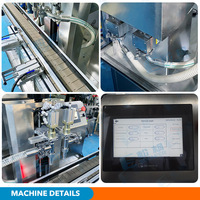 Machine de remplissage automatique à double tête avec pompe servo pour bouteilles et bocaux en verre, pour huiles de cuisson mélangées, sauces soja, sauces huître et pâtes