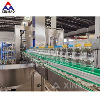 Ligne de production automatique de remplissage, de bouchage et d'emballage de bouteilles en PET pour jus, 10000 BPH, machine de remplissage de boissons
