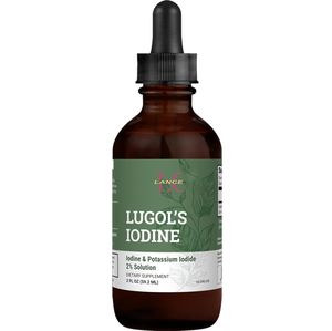 Private Label Lugols Iode Thyroïde Soutien Métabolisme Santé Detox Boost Potassium 2% Lugol Iode Supplément Liquide Gouttes - Product Image 1