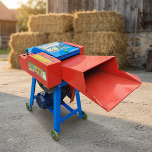 Machine à couper électrique, hacheuse de paille et de fourrage multifonction pour l'élevage de bovins et de moutons - Product Image 1