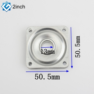 Mesa giratoria para armarios de cocina, placa giratoria de hoja galvanizada cuadrada de 2 pulgadas, giratoria de 360 grados - Product Image 3