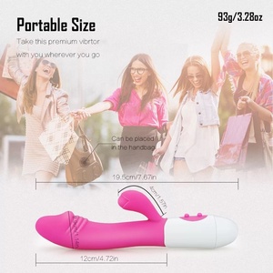 30 Vibrations Femmes G Spot Masseur Silicone Réaliste Vagin Sextoy Lapin Gode de Pénis Vibrateur - Product Image 6