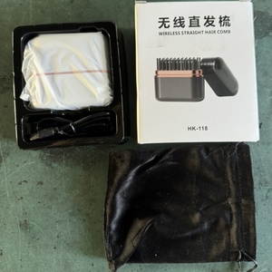 Nouvelle mini brosse lissante sans fil électrique, peigne chauffant portable pour coiffure - Product Image 3