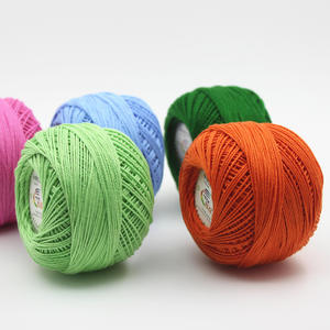 Paquet <span class=keywords><strong>de</strong></span> liquidation en gros numéro 3 100% pur coton teint boule <span class=keywords><strong>de</strong></span> laine <span class=keywords><strong>de</strong></span> lait fil <span class=keywords><strong>de</strong></span> dentelle Crochet bricolage à la main tricot Filament spécial - Product Image 2