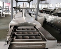 Ligne de production automatique de nouilles instantanées pour usine de fabrication, machine électrique commerciale pour la fabrication de nouilles ramen instantanées