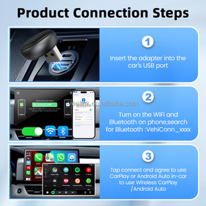 Adaptador Android Auto Carlinkit Mini Ultra3 AI Box, Dongle USB para Coche, Convertidor Inalámbrico CarPlay, Smart AiBox para Coche con Arranque Rápido - Product Image 5