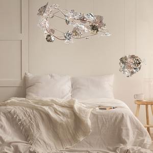 Lámpara colgante de Hotel LED de diseñador de lujo, lámpara de araña con forma de flor Irregular de arte creativo personalizada - Product Image 5