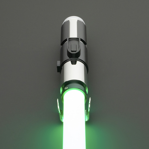 Sabre laser de combat robuste avec poignée métallique et changement de couleur infini, inspiré du Maître Yoda, jouet lumineux pour les vendeurs e-commerce - Product Image 6