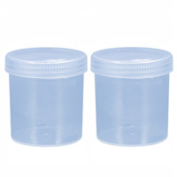 Vente directe d'usine HBC - Bouteille en PP à large ouverture de 50 ml, 80 ml, 100 ml, 120 ml, 250 ml, 500 ml - Contenant cosmétique miniature en plastique coloré