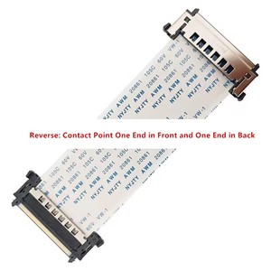Cavo a nastro I-PEX di alta qualità 41Pin 51Pin 4K HDTV LVDS AWM 20706 <span class=keywords><strong>20861</strong></span> 105C 60V VW-1 per componenti elettronici (con funzione avanti/indietro) - Product Image 6