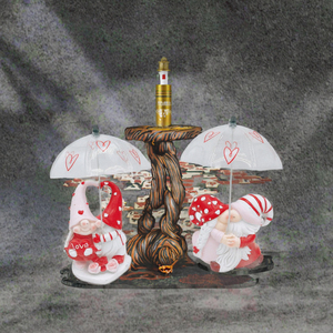 Figura de Resina Personalizada, Estatua de Enano para el Día de San Valentín - Decoración Adorable para el Hogar, Dulce Adorno para el Día de San Valentín - Product Image 3