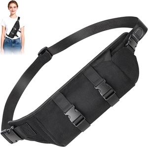 Universal Portable Speaker Crossbody Bag Adjustable Belt Bag Waist Pouch for <strong>JBL</strong> Pulse 2/3/4/5 for Charge <strong>Essential</strong> 2/3/4/5/<strong>6</strong> - Product Image 1