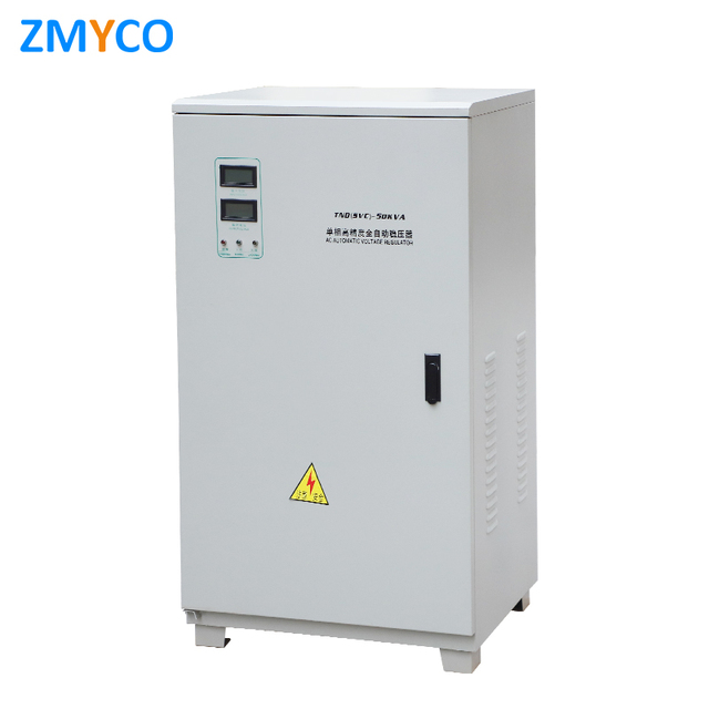 Automatic Voltage Stabilizer 5KVA 10KVA 15KVA Household Low Voltage TND SVC Single Phase AC Servo Type Voltage Stabilizer