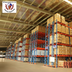 Estantería de almacenamiento de almacén a precio de fábrica, estantería de tienda, sistema de estantería de palés de alta resistencia, estante de almacenamiento de almacén profundo Doble - Product Image 1