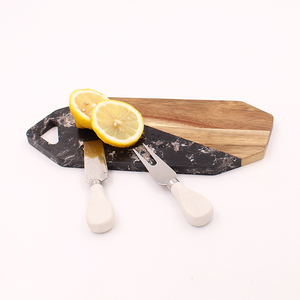 <span class=keywords><strong>Plateau</strong></span> <span class=keywords><strong>individuel</strong></span> en bois <span class=keywords><strong>de</strong></span> marbre et d'acacia et planches <span class=keywords><strong>de</strong></span> charcuterie <span class=keywords><strong>de</strong></span> <span class=keywords><strong>fromage</strong></span> nouveau design - Product Image 3