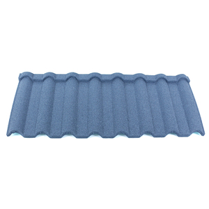 Matériaux de construction à approvisionnement stable, tuiles de <span class=keywords><strong>toiture</strong></span> en métal revêtues de pierre, commande en gros de toitures métalliques - Product Image 3