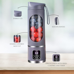 New Portable Mini USB <b>Juicer</b> Personal Liquidificador Smoothie Blender for Outdoor Hotels RVs Electric Power Source - Product Image 4