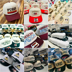 Nón kết bóng chày 5 tấm hai màu, thêu nổi 3D, khung cứng, 100% cotton, tùy chỉnh logo OEM ODM - Product Image 5