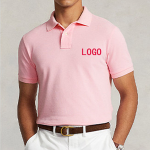 T-shirt Ricamata con Logo <span class=keywords><strong>R.</strong></span> L. in Puro Cotone di Alta Qualità, Traspirante, Girocollo, per Coppie, Manica Corta da Uomo - Product Image 2