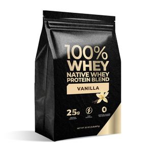 JuLong OEM Proteína de Suero de Leche <span class=keywords><strong>Sabor</strong></span> Vainilla, Suplementos Deportivos, Proteína Pre-Entrenamiento, Proteína de Suero de Leche Vegana, 2LB - Product Image 1