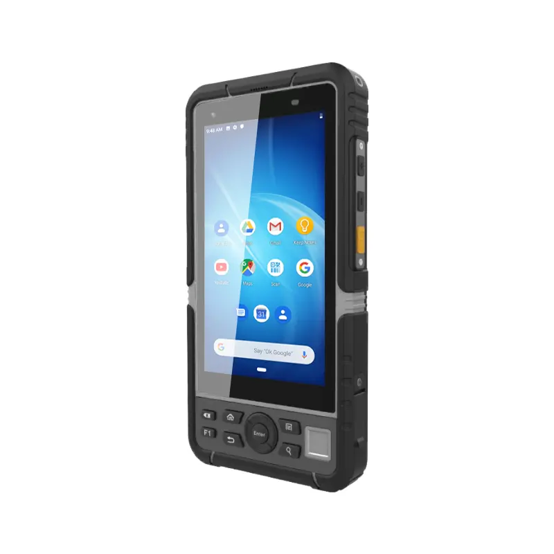 HUGEROCK R60 Business Gsm 3g4g Android 500NITs 9000mAh batería 1080*1920 escáner de código de barras de mano con lector UHF RFID PDA IP67