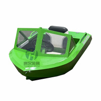 Embarcation Personnelle de Loisirs Aquatiques Fabrication Métallique en Aluminium Bateau de Voiture avec Moteur Électrique Mini Jet Boat Propulsion Hydrojet Kart