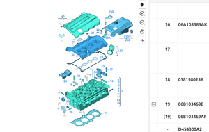 Tuyệt vời Kit thép không gỉ 1.8T 06B 109 675b 06A 115 441L Gasket Set sửa chữa động cơ xe Kit Xi lanh đầu Gasket cho Volkswagen - Product Image 6