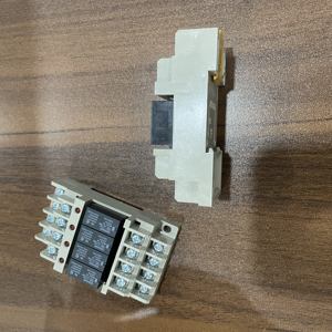 G6B-4BND <span class=keywords><strong>Relay</strong></span> industri SPDT <span class=keywords><strong>DC24V</strong></span> 5A, modul antarmuka PLC, kapasitas paralel 160A - Product Image 3